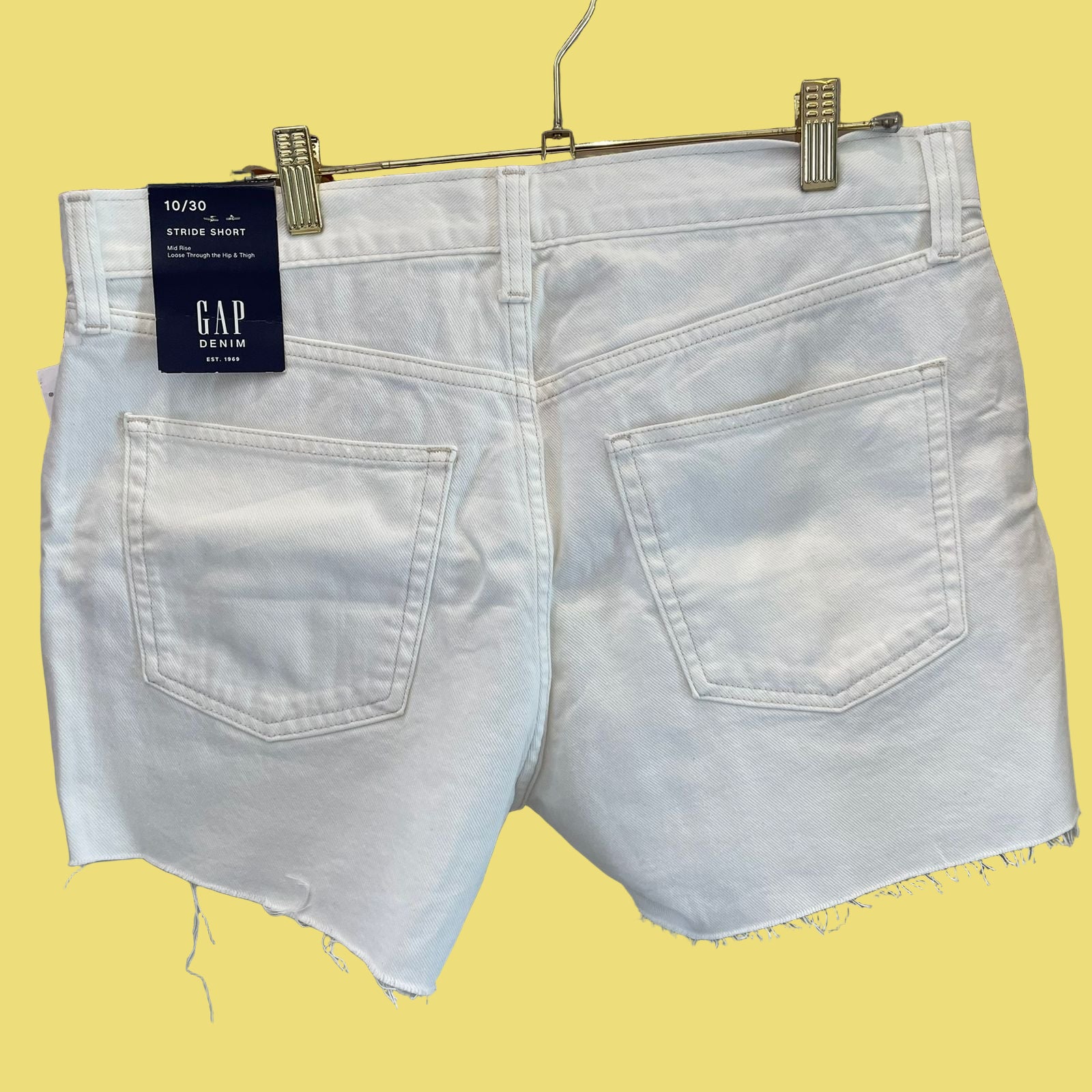 SHORT JEANS OFF WHITE GAP