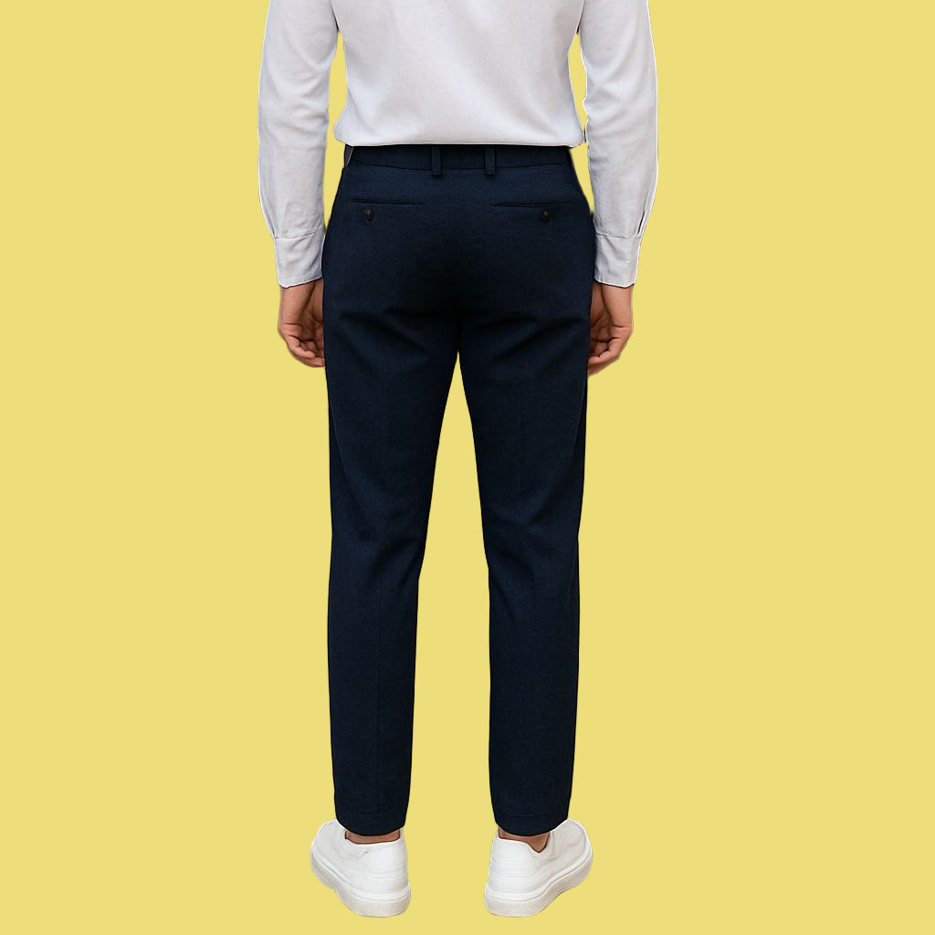 CALCA TECIDO SLIM FIT LAND`S END