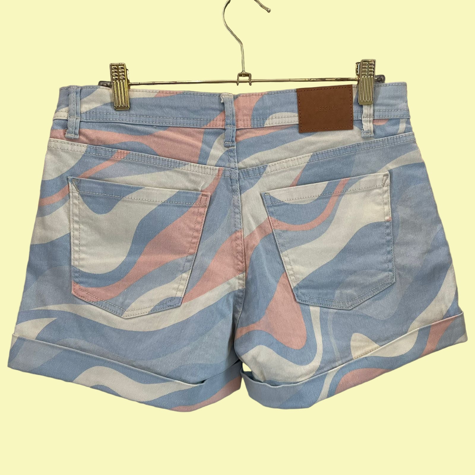 SHORT ESTAMPADO JEANS BERSHKA