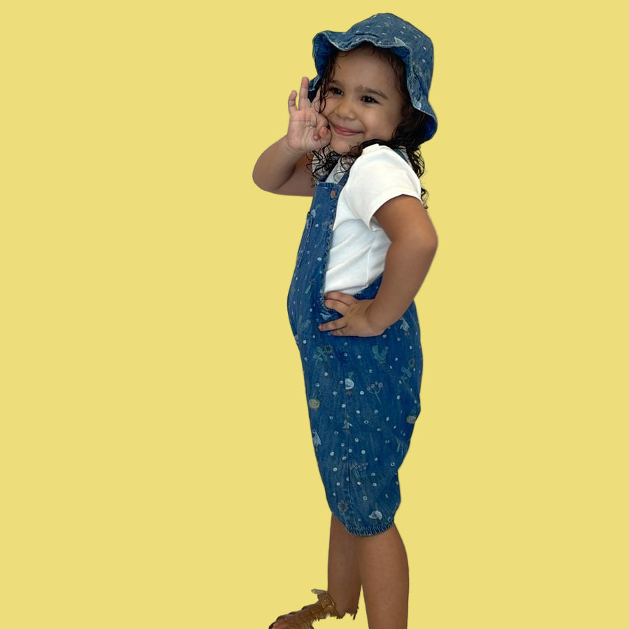 KIT MACAQUINHO + BODY + CHAPEU  M&S