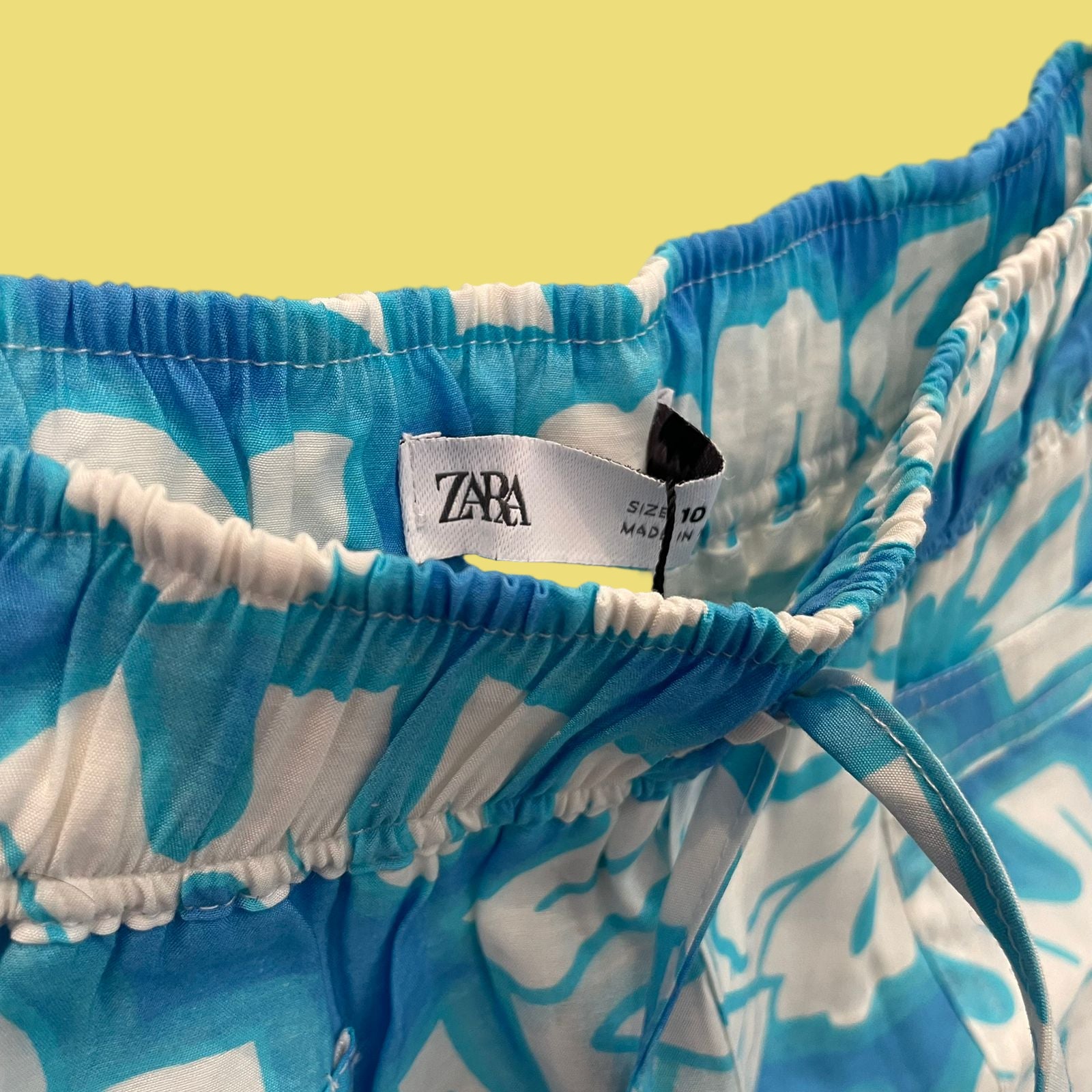 SHORT ESTAMPADO ZARA