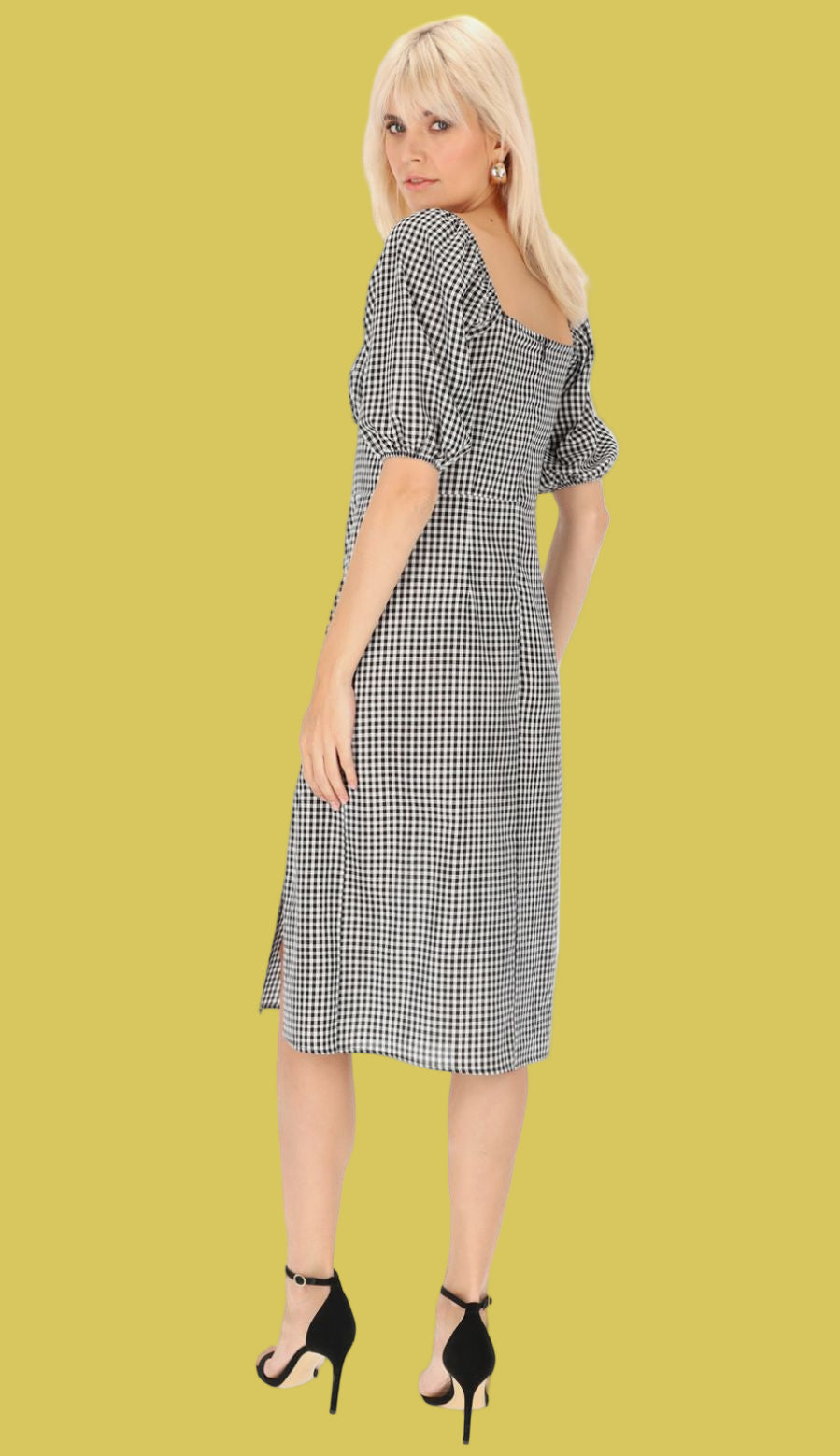 VESTIDO XADREZ  BRAVE SOUL LONDON