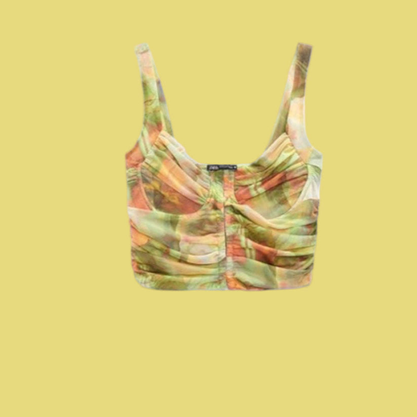 CROPED ESTAMPADO ZARA