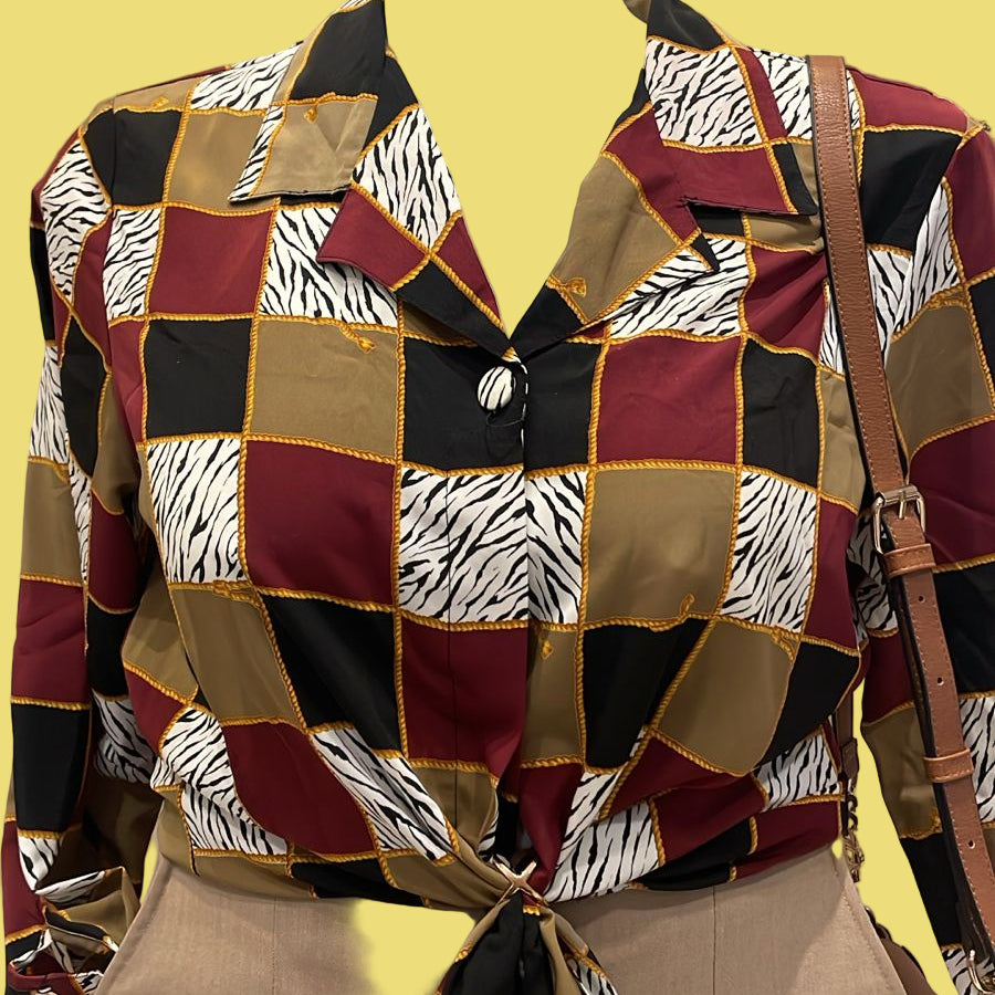 BLUSA ESTAMPA NOTATIONS