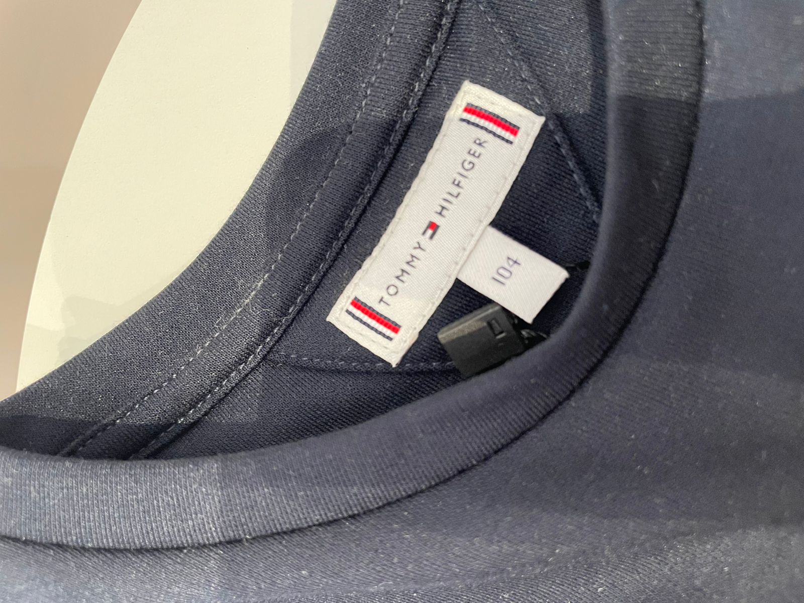 VESTIDO TOMMY NAVY TAM 4 ANOS