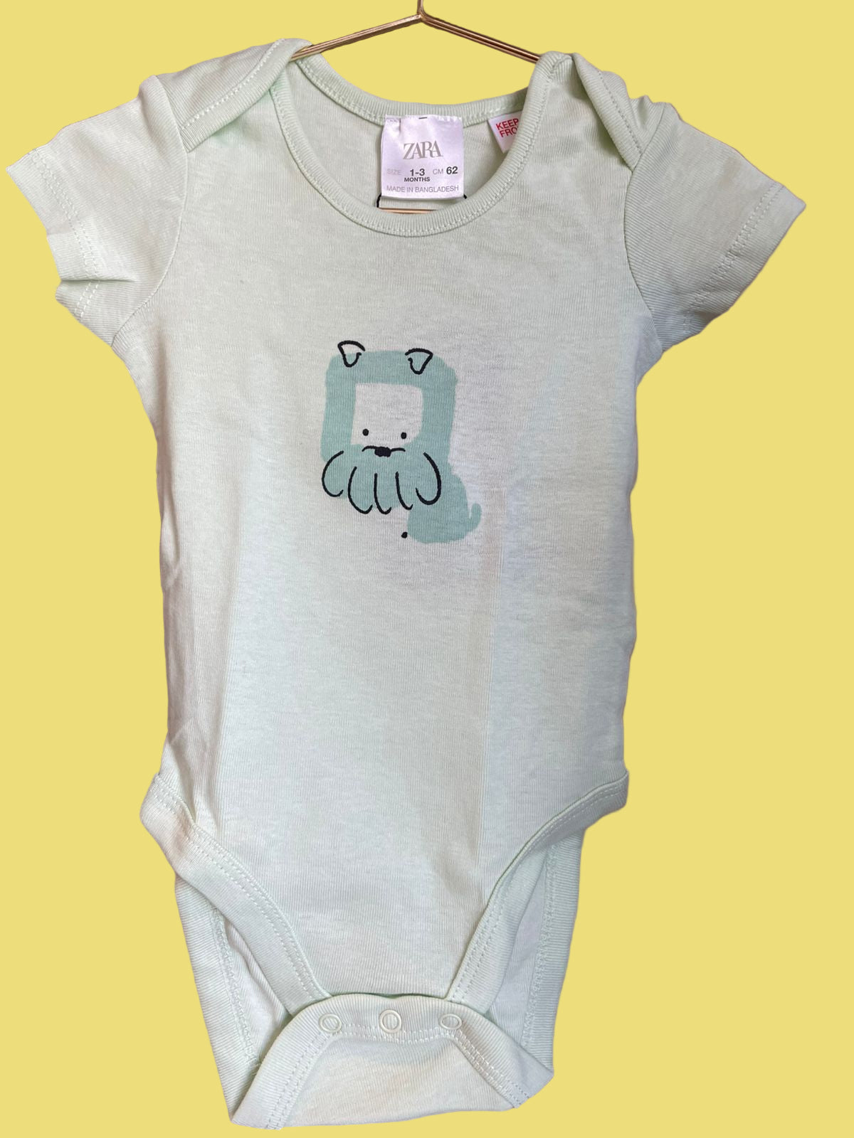 BODY INFANTIL UNISSEX ZARA