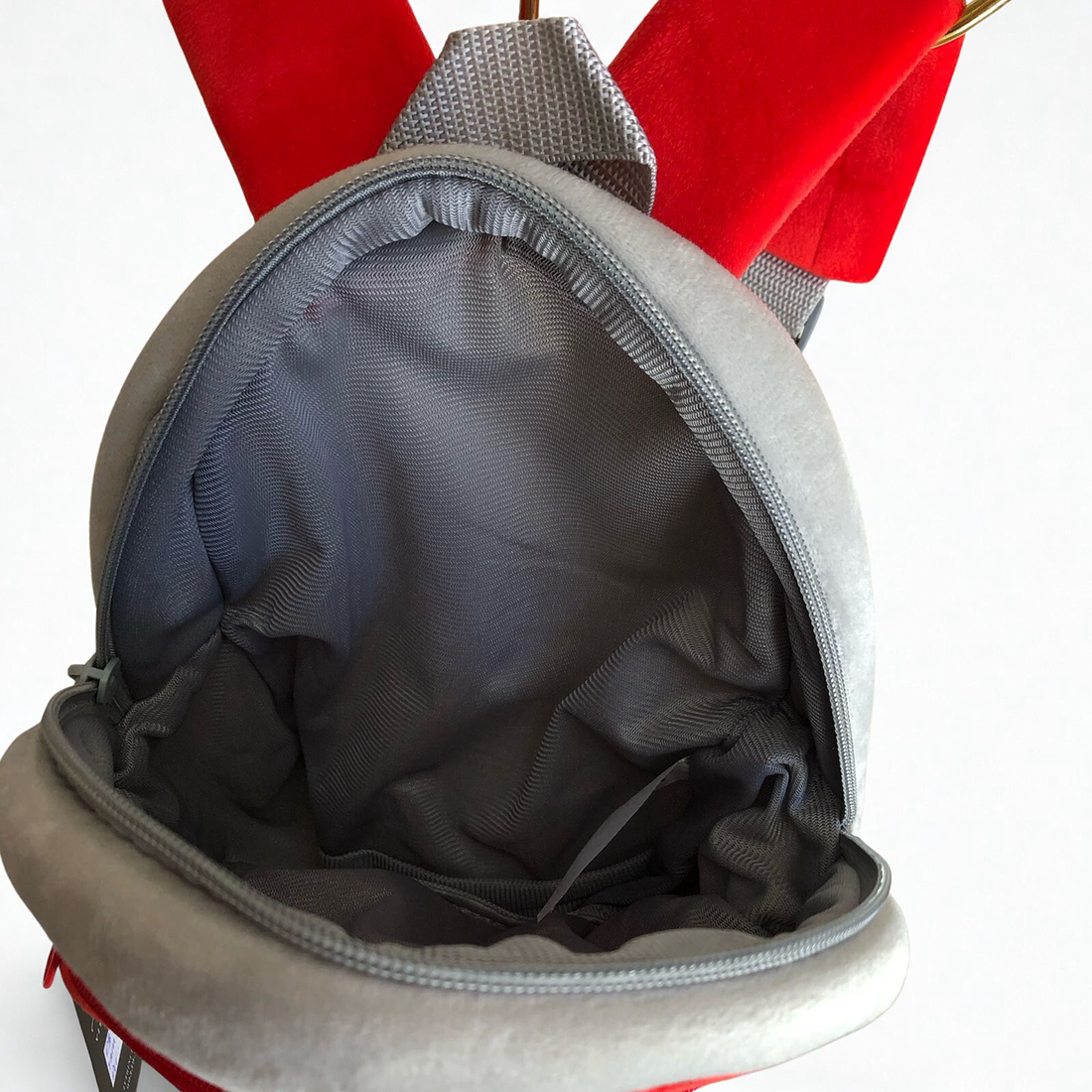 MOCHILA  TECIDO FELPUDO