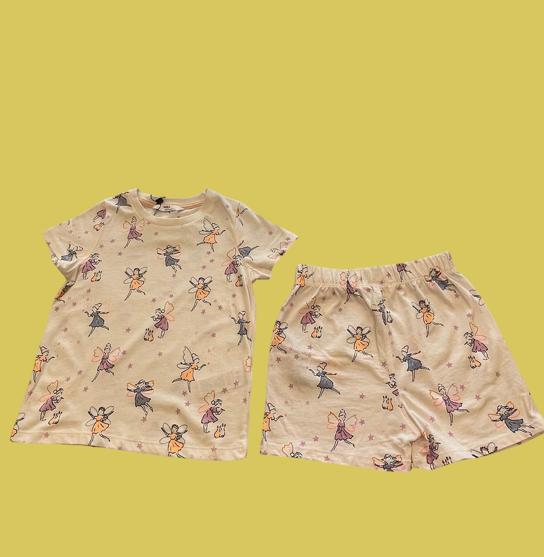 PIJAMA INFANTIL TSHIRT / SHORT  M&S