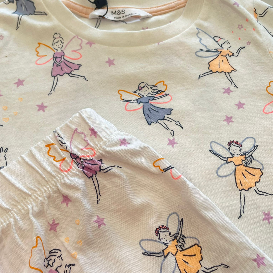 PIJAMA INFANTIL TSHIRT / SHORT  M&S