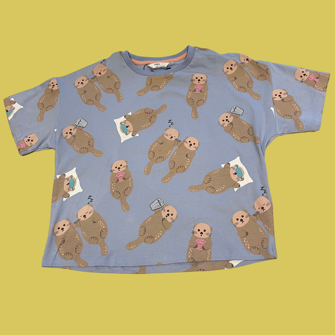 PIJAMA INFANTIL TSHIRT/SHORT M&S