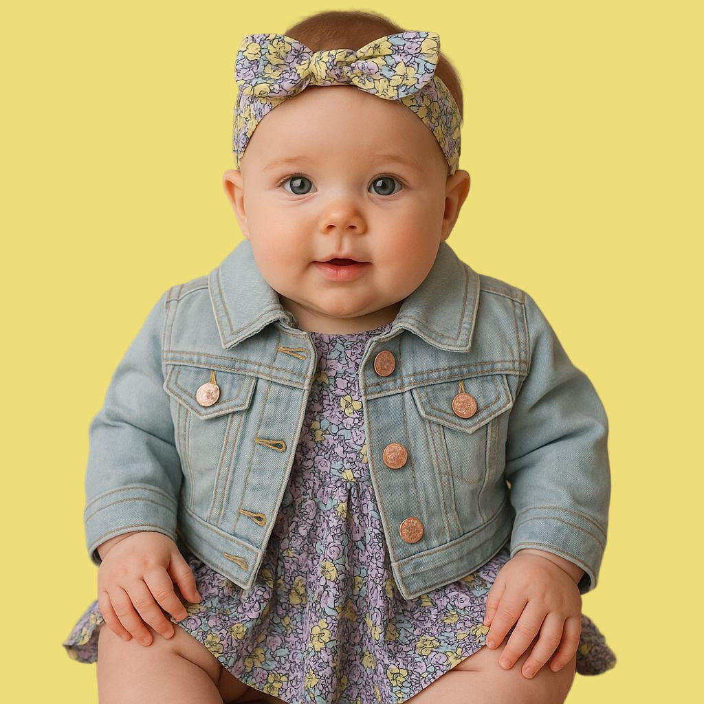 VESTIDO  C/ JAQUETA JEANS  PICAPINO