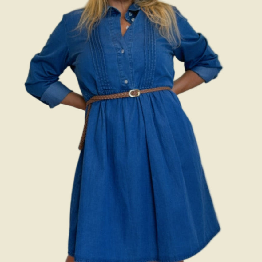VESTIDO DENIM PIECES