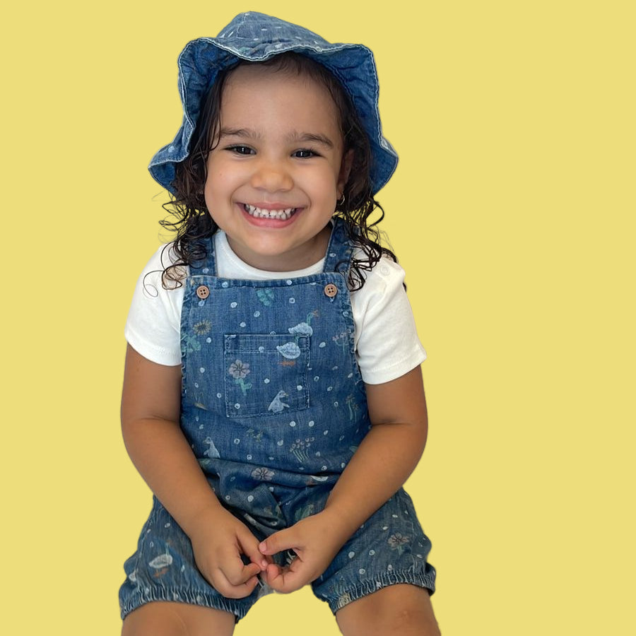 KIT MACAQUINHO + BODY + CHAPEU  M&S