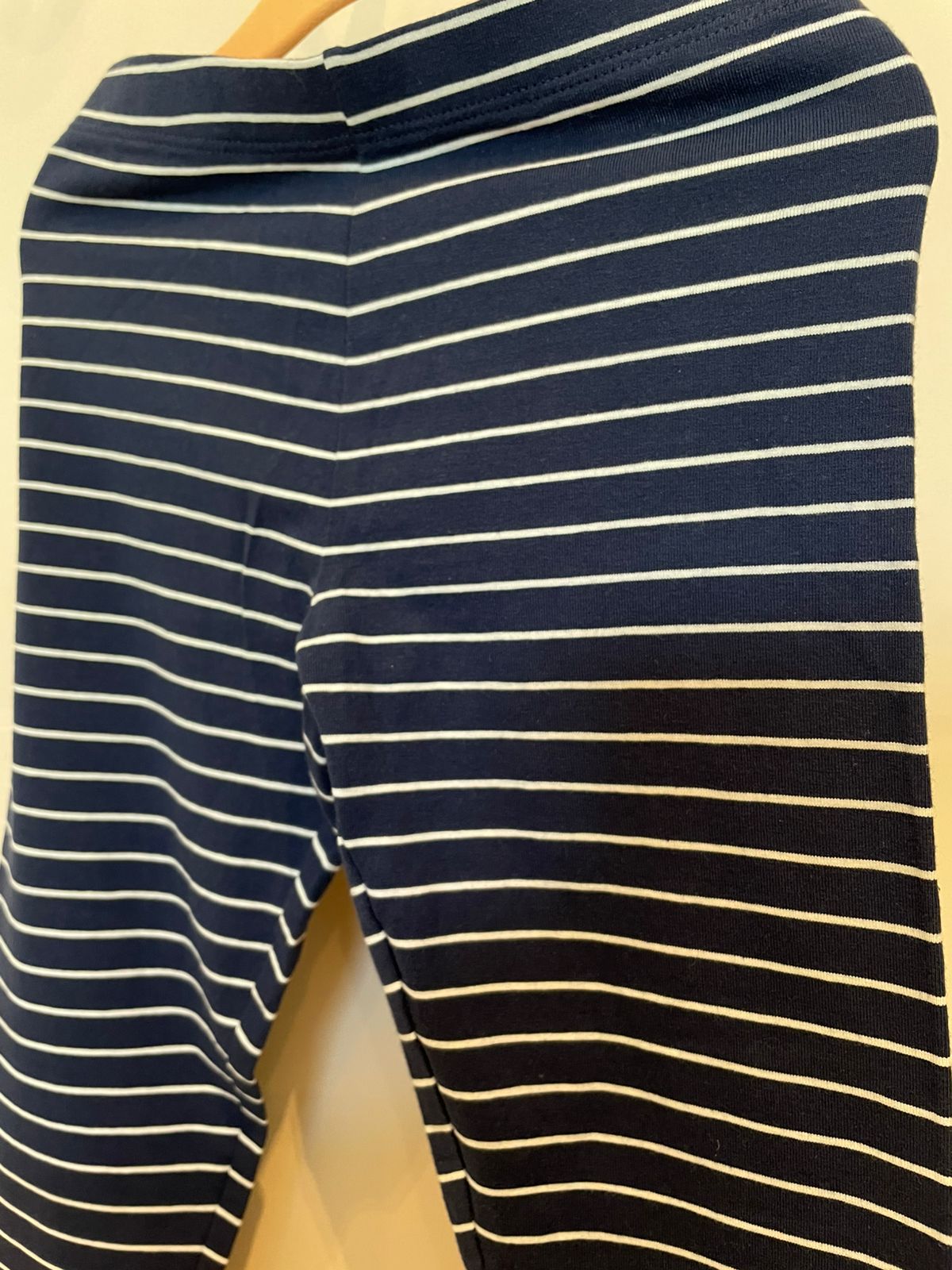 LEG INFANTIL AZUL LISTRA M&S TAM 6 A 7 ANOS