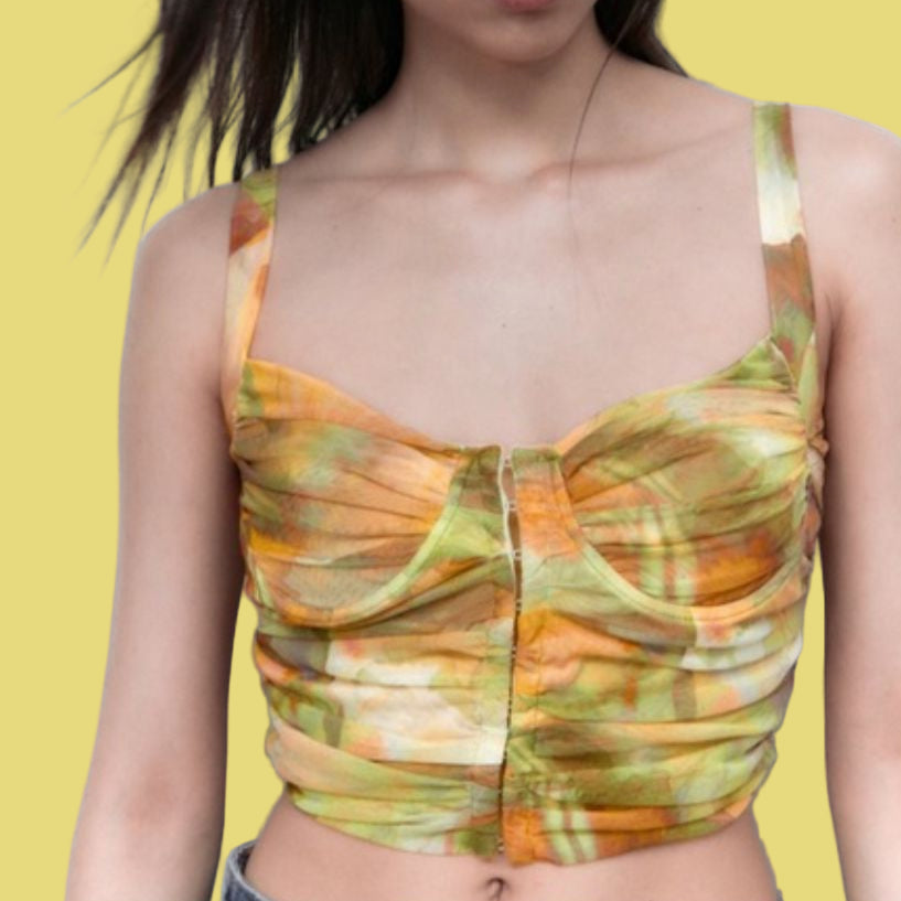 CROPED ESTAMPADO ZARA