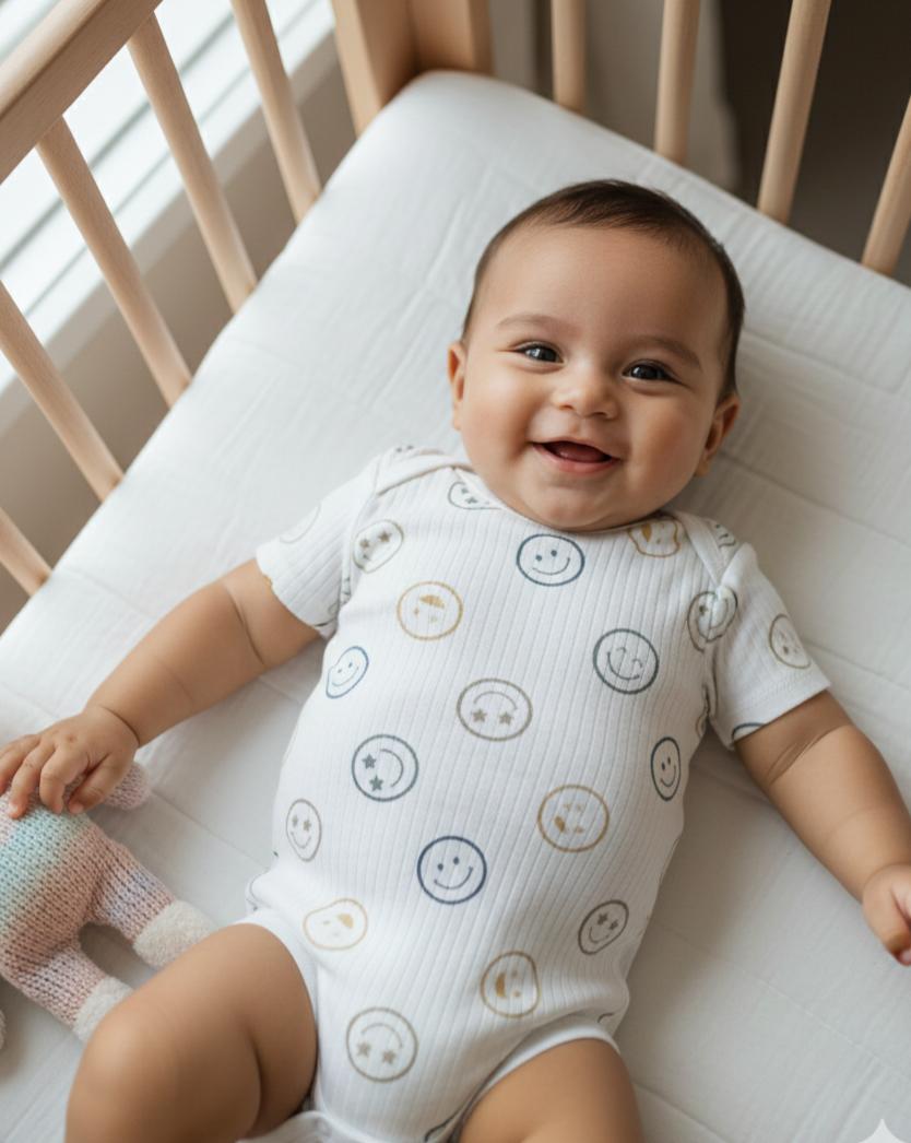 BODY INFANTIL MASCULINO RABBIT+BEAR TAM 6 A 9 MESES