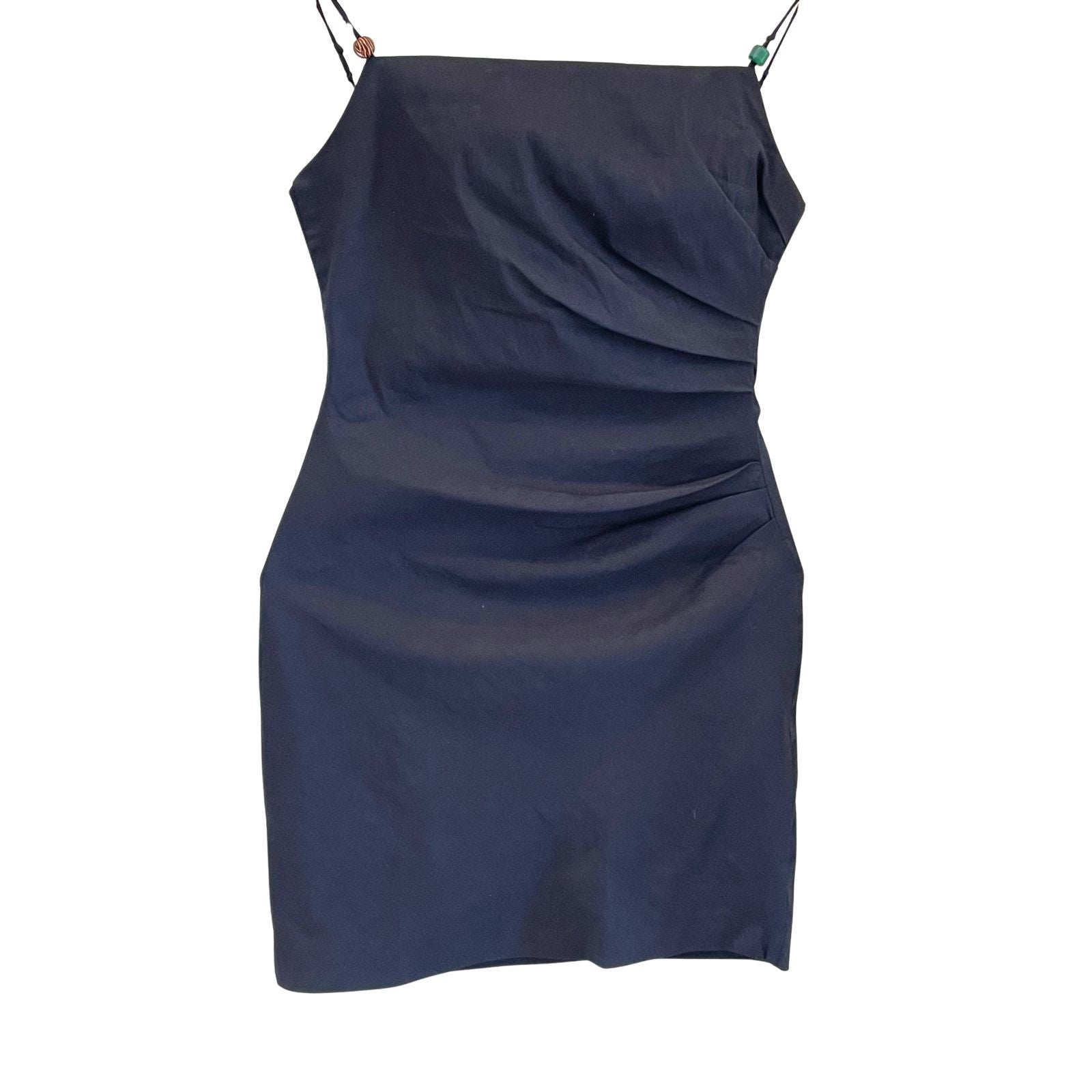 VESTIDO BEADED STRAPS ZARA