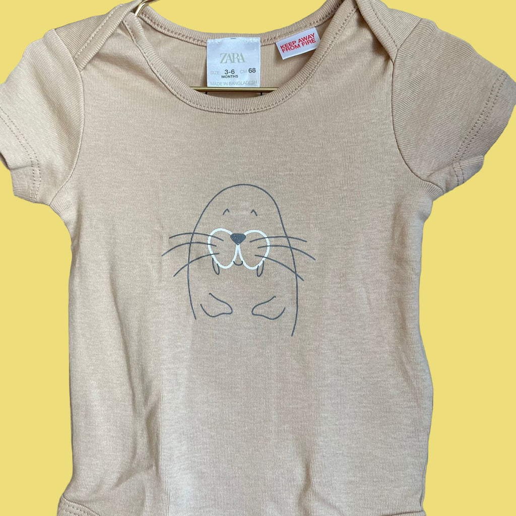 BODY ANIMAL PRINT ZARA