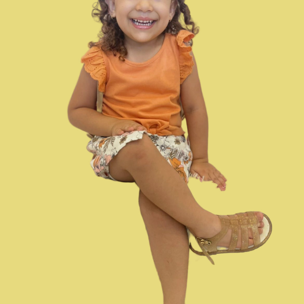 CONJUNTO SHORT/ BLUSA/ MOCHILA RACHEL ZOE