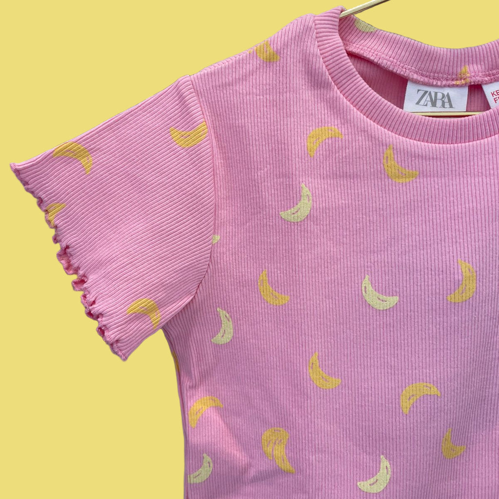 TSHIRT MALHA SANFONADA ZARA