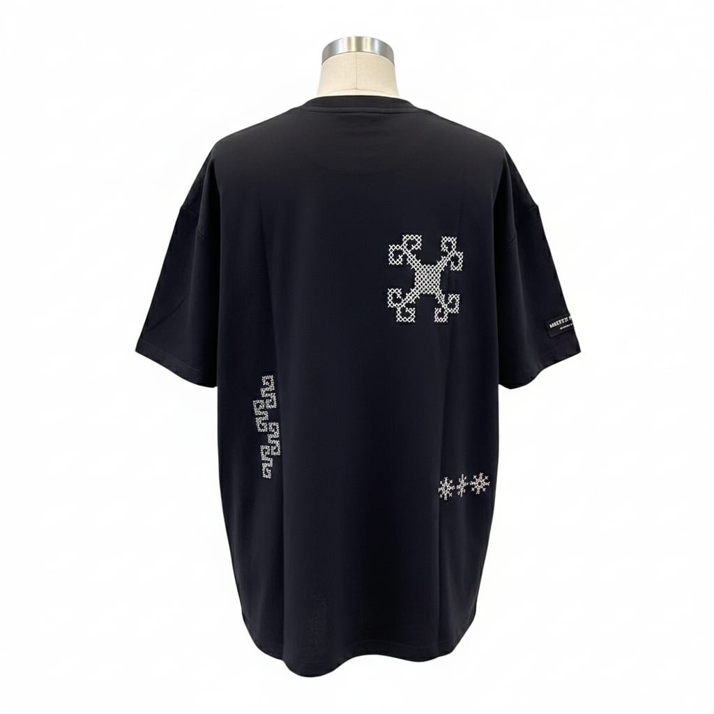 TSHIRT MASCULINA DENIM&FLOWERS TAM G