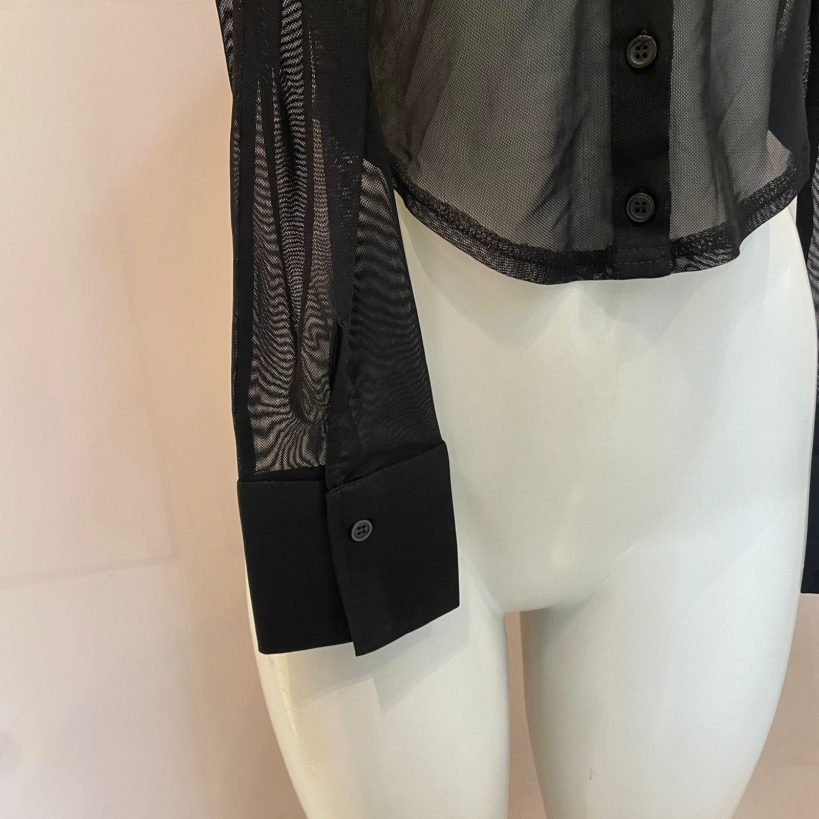 CROPED FINO PRETO TAM P