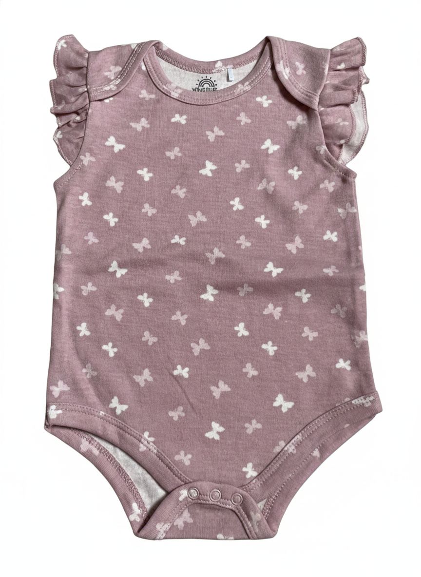 BODY INFANTIL FEMININO WONDERLUXE TAM 6 A 9 MESES