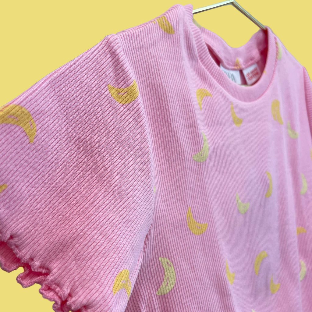 TSHIRT MALHA SANFONADA ZARA