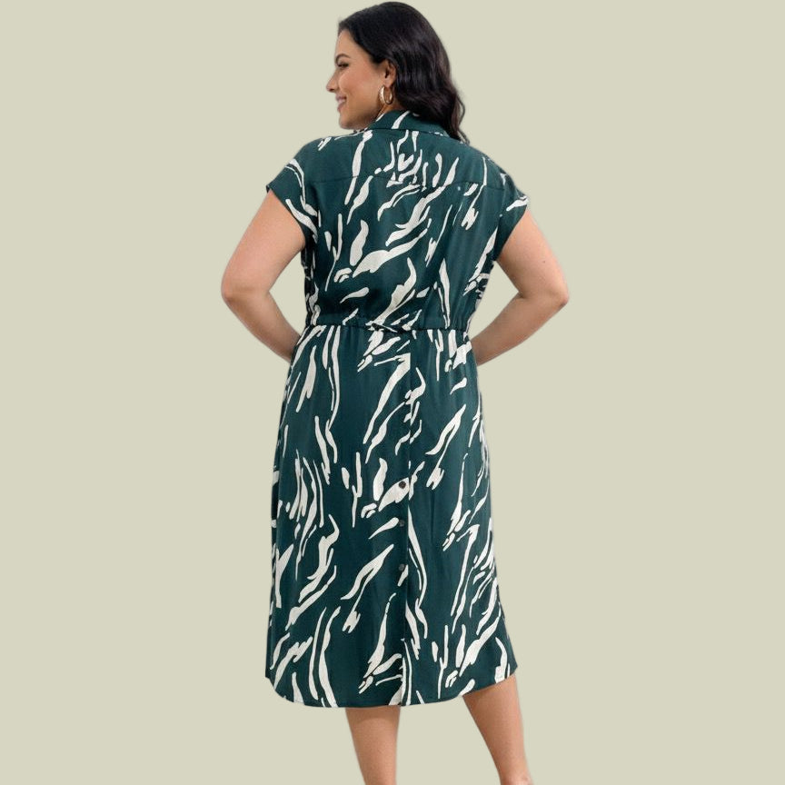 VESTIDO ESTAMPADO APRICOT