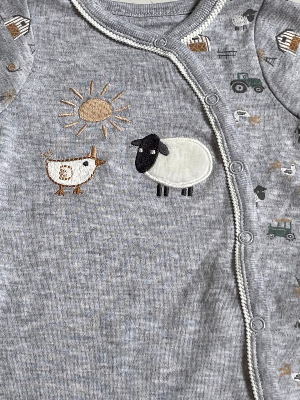 BODY INFANTIL MASCULINO STERLING BABY TAM NEWBORN