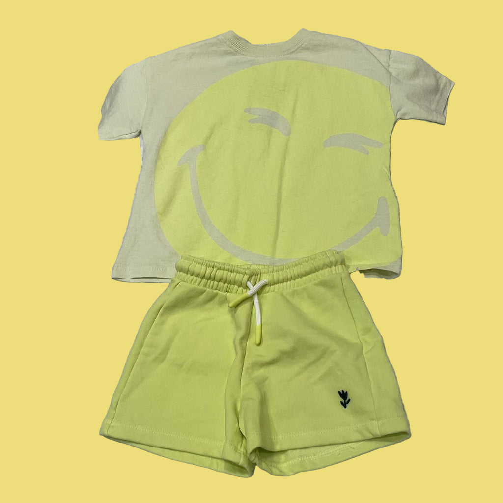 CONJUNTO INFANTIL SHORT/TSHIRT ZARA