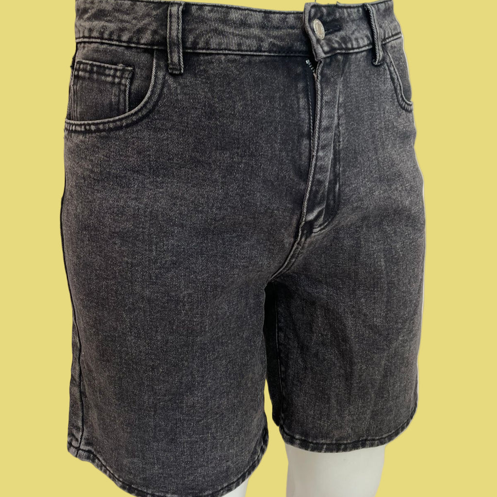 SHORT JEANS PRETO