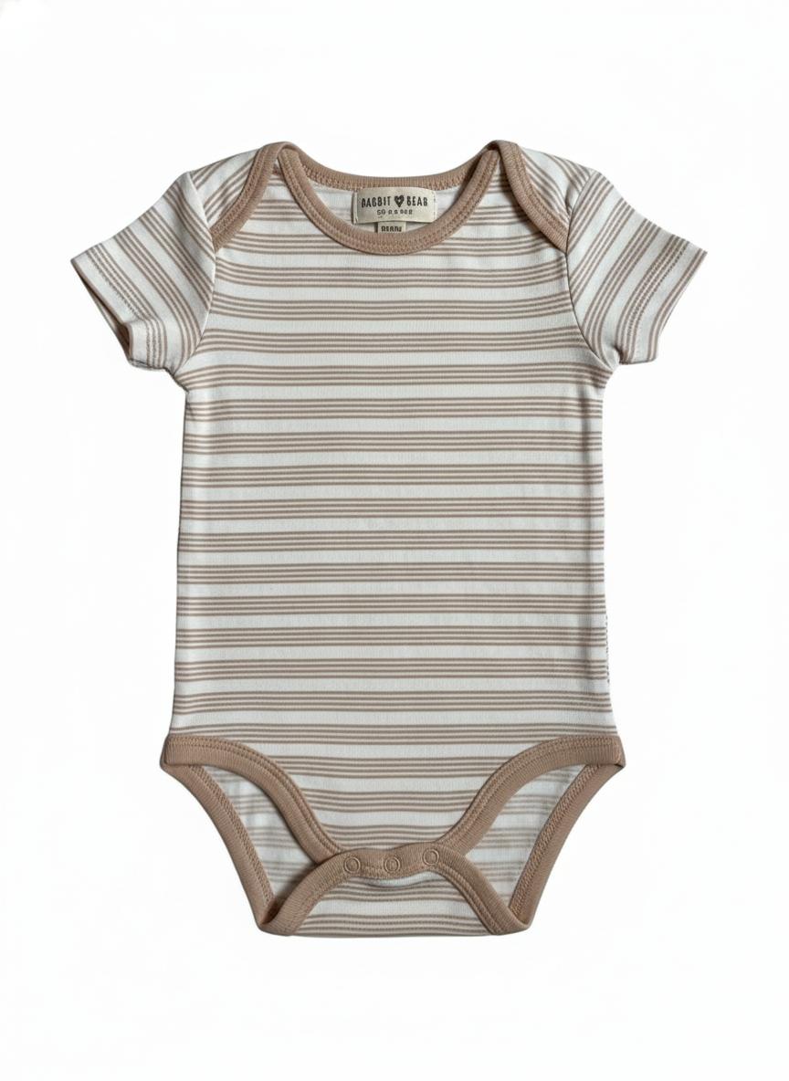 BODY INFANTIL MASCULINO RABBIT+BEAR TAM 6 A 9 MESES