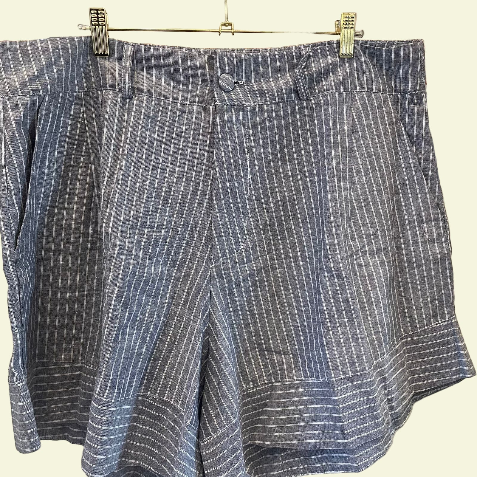 SHORT PLUS LISTRA TAM 48