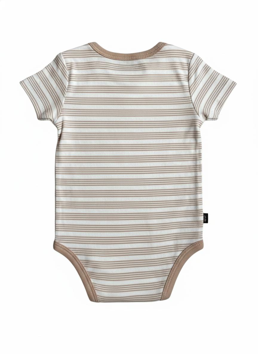 BODY INFANTIL MASCULINO RABBIT+BEAR TAM 6 A 9 MESES