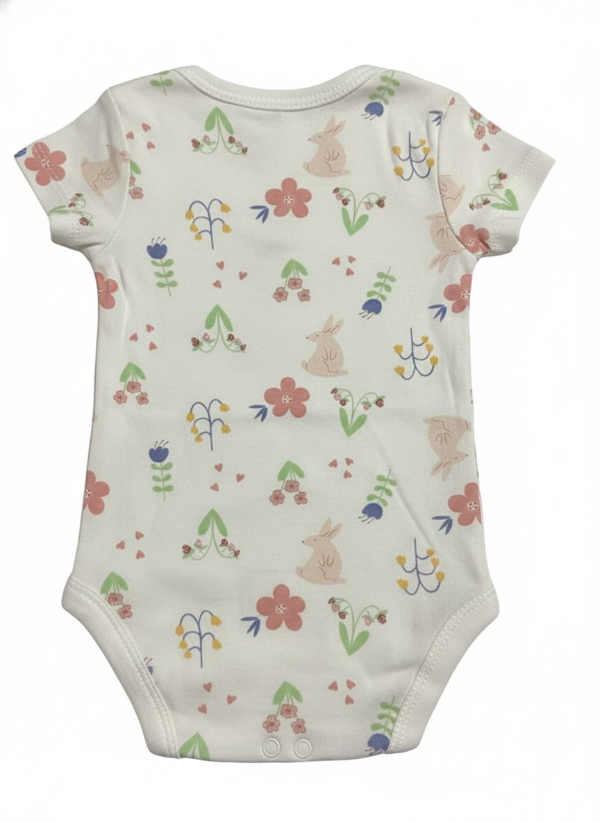 BODY INFANTIL FEMININO KIT + PEARL TAM 3 A 6 MESES