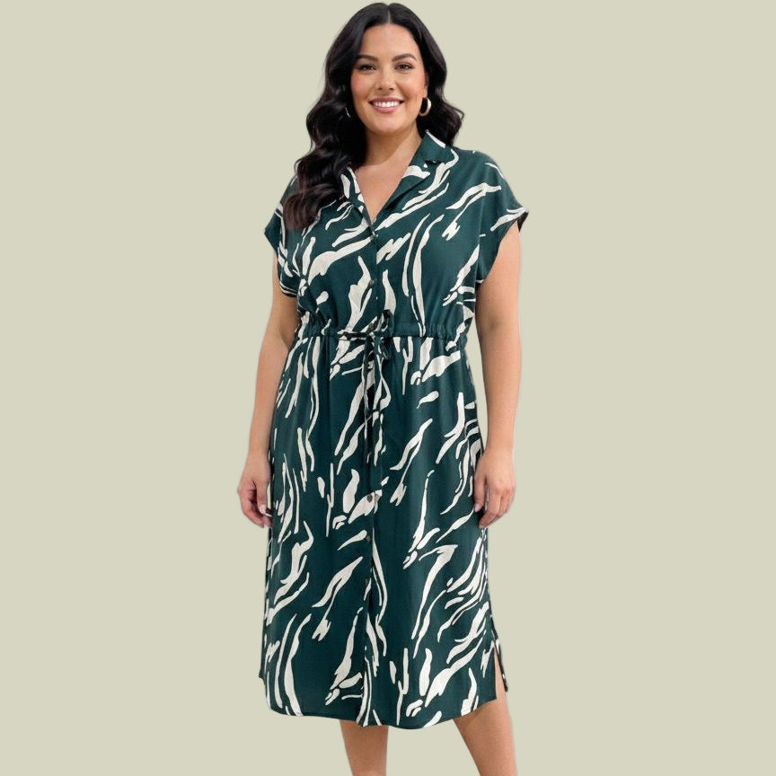 VESTIDO ESTAMPADO APRICOT