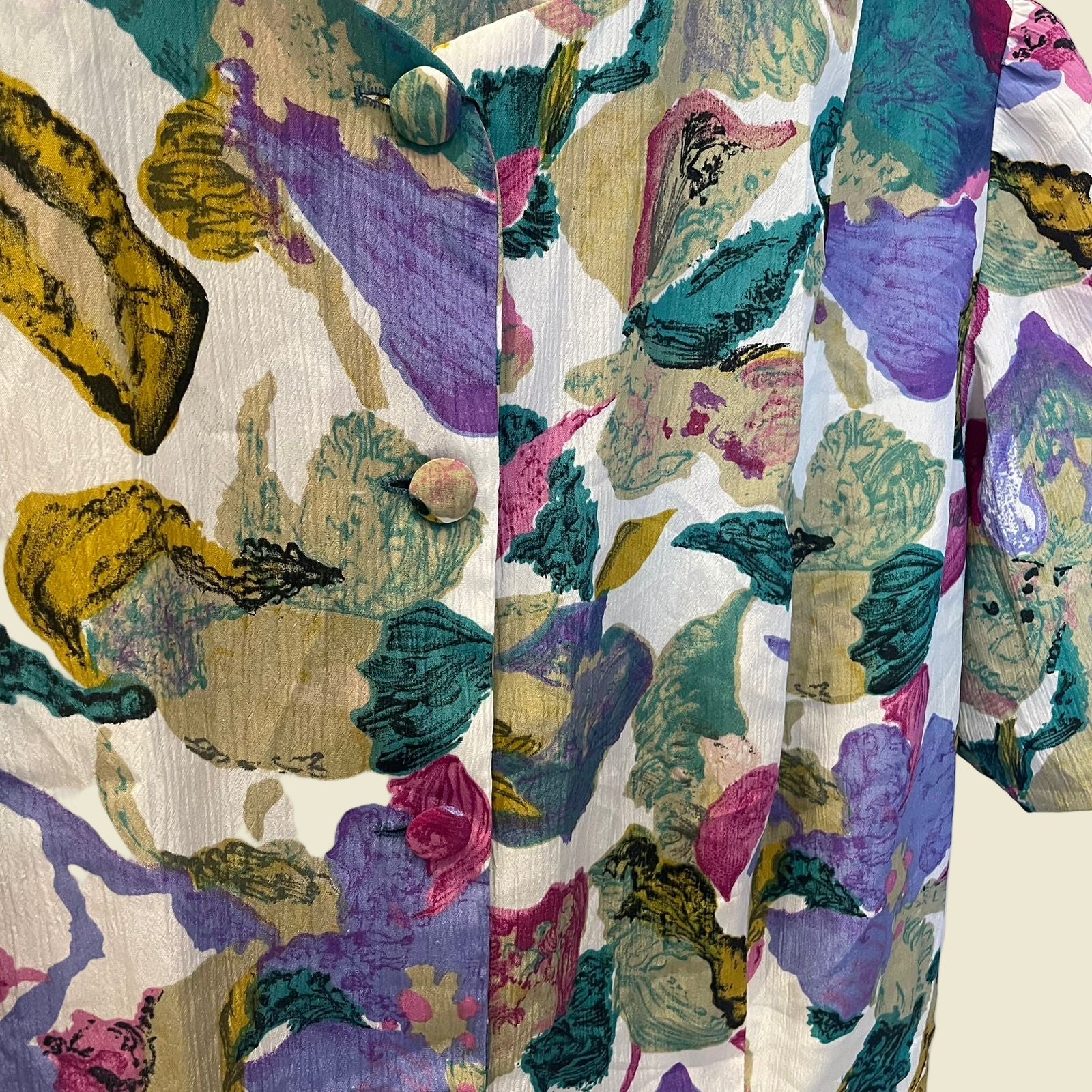 BLUSA SEDA ESTAMPADA