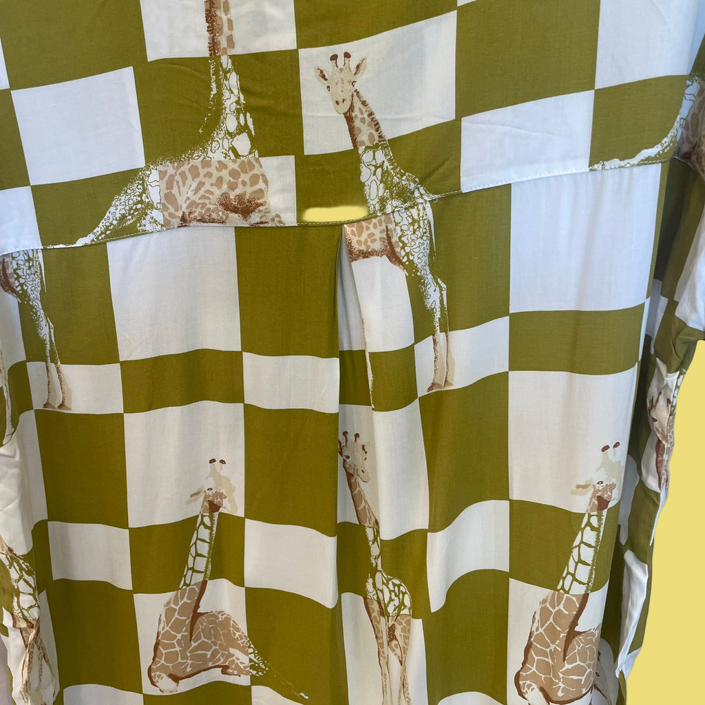 BLUSA ESTILO CAMISA ESTAMPADA JANE+DELANEY