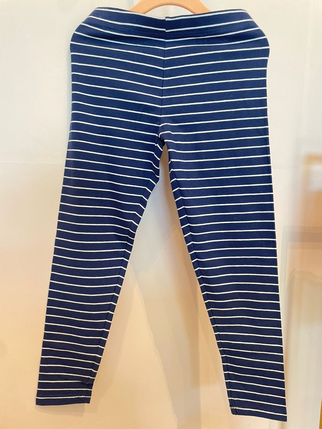 LEG INFANTIL AZUL LISTRA M&S TAM 6 A 7 ANOS