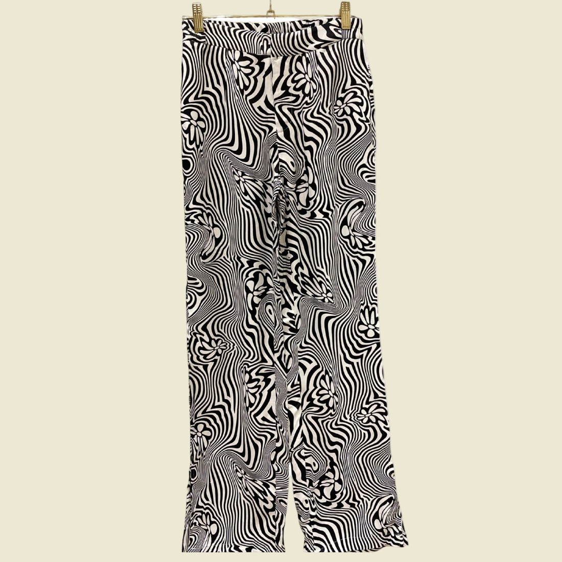 CALCA ALFAIATARIA ANIMAL PRINT BERSHKA