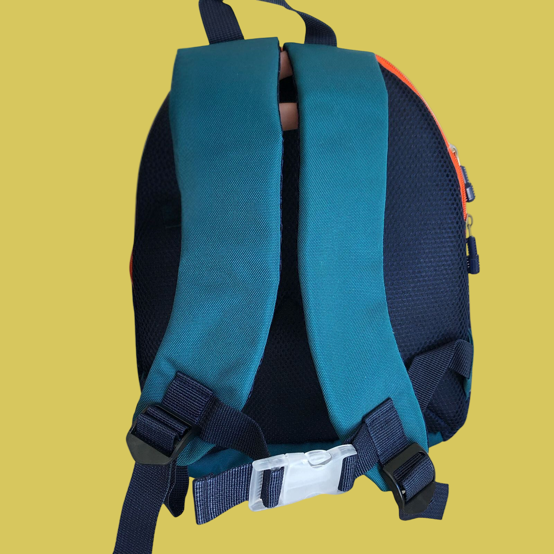 MOCHILA ESCOLAR MASCULINA VERDE C/ DINOSSAURO