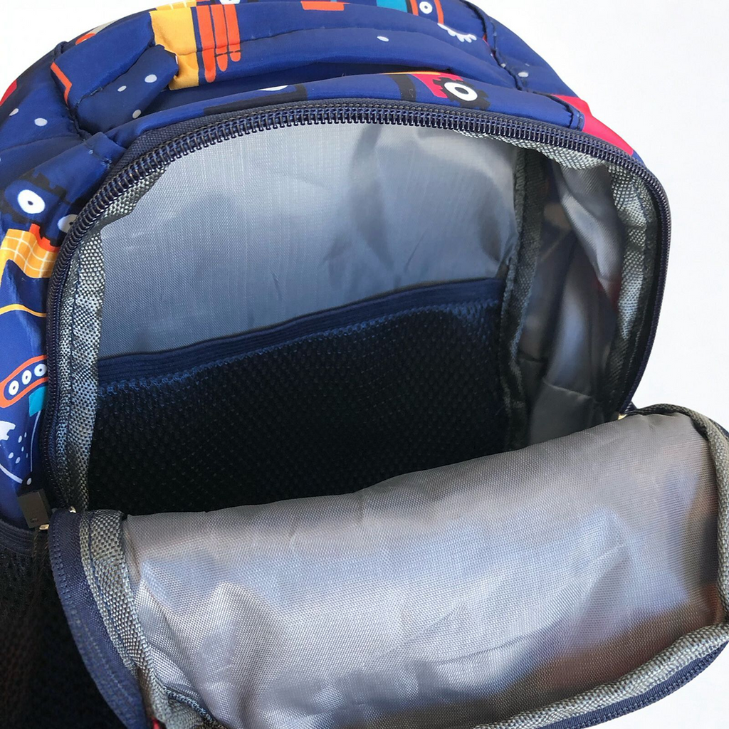 MOCHILA ESCOLAR MASCULINA  C/ CAR C/ 3 PECAS REF: SK2404260299239525