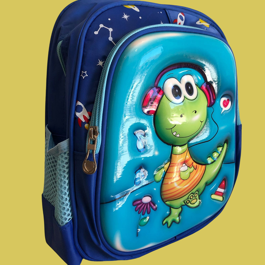 MOCHILA ESCOLAR MASCULINA  DINOSSAURO