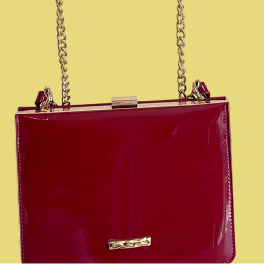 BOLSA CLUTCH VERNIZ  KOKO COUTURE