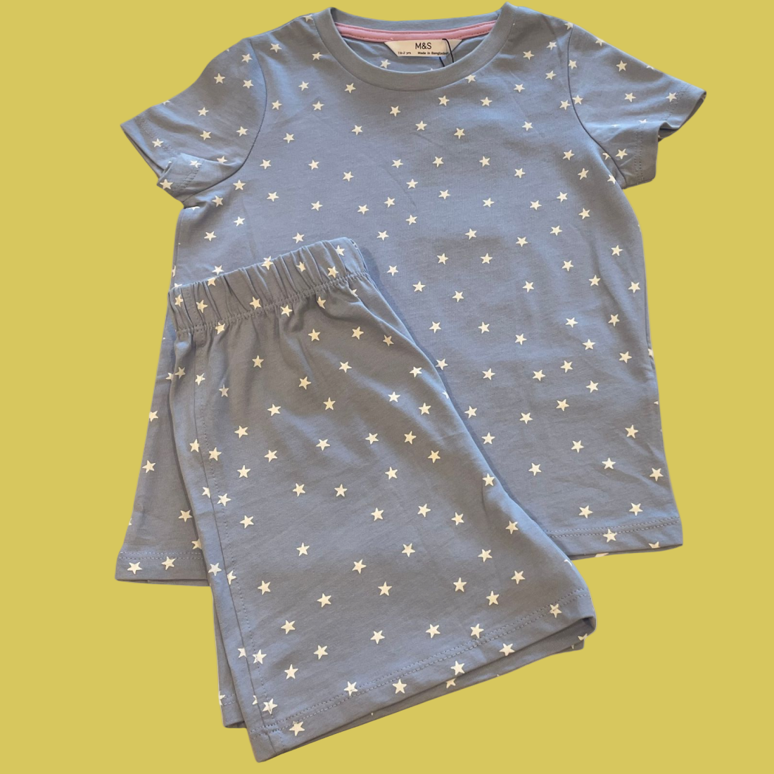 PIJAMA INFANTIL TSHIRT/SHORT M&S