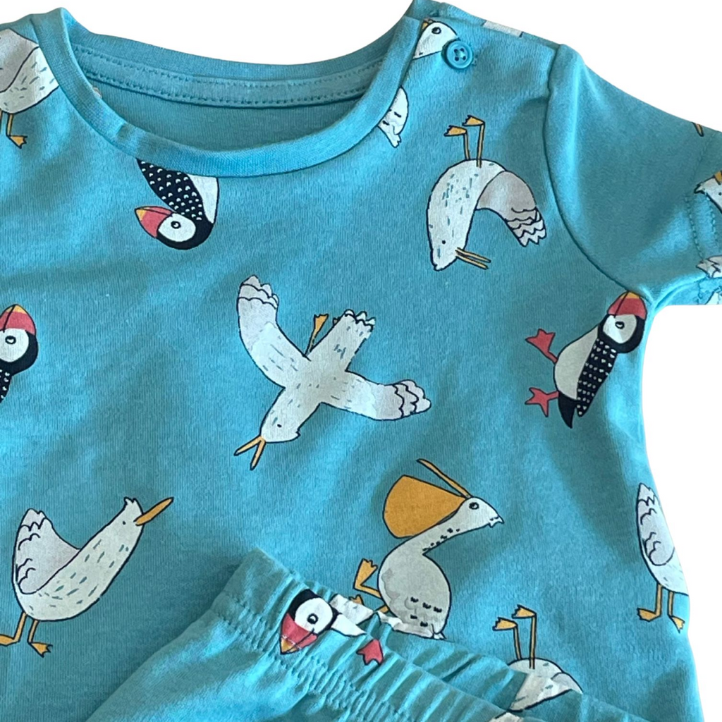 PIJAMA INFANTIL PRIMARK  AZUL 3 / 6 MESES