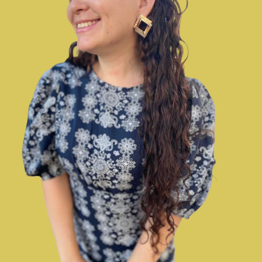 VESTIDO ESTAMPADO OBJECT