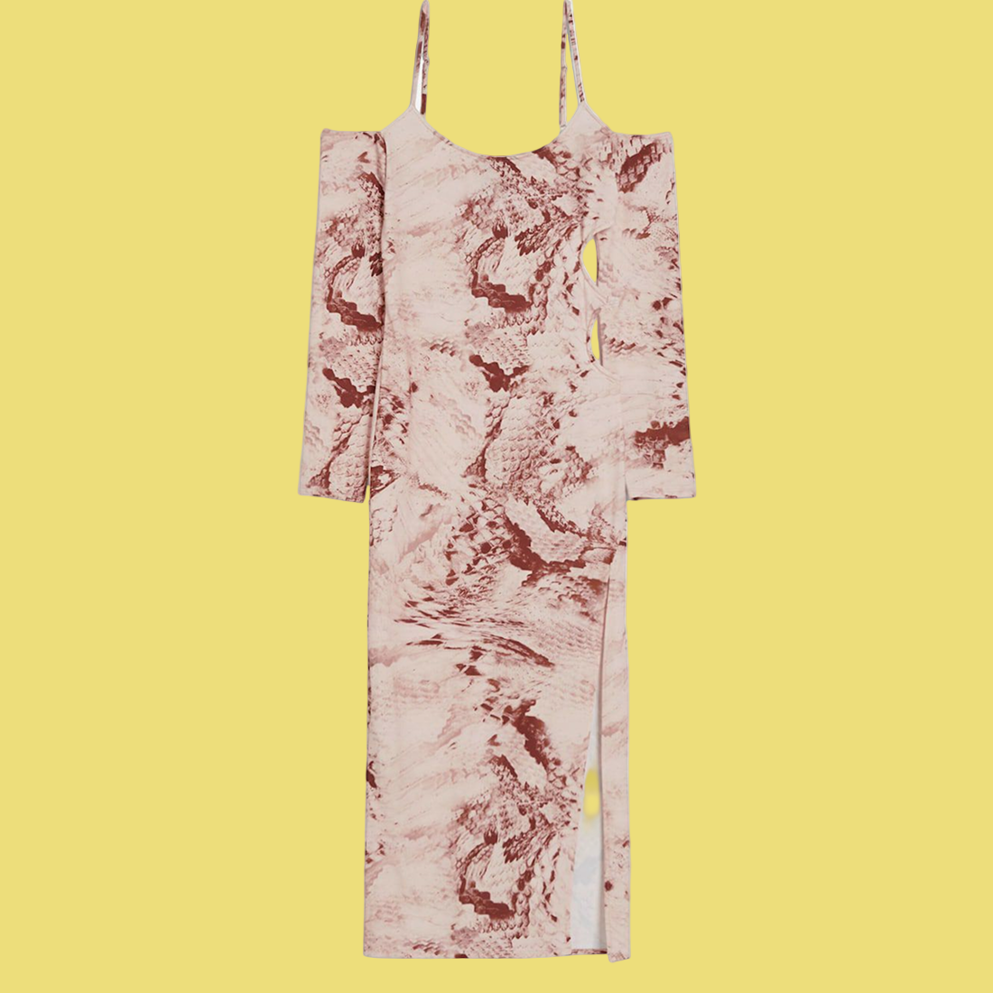 VESTIDO ASSIMETRICO BERSHKA