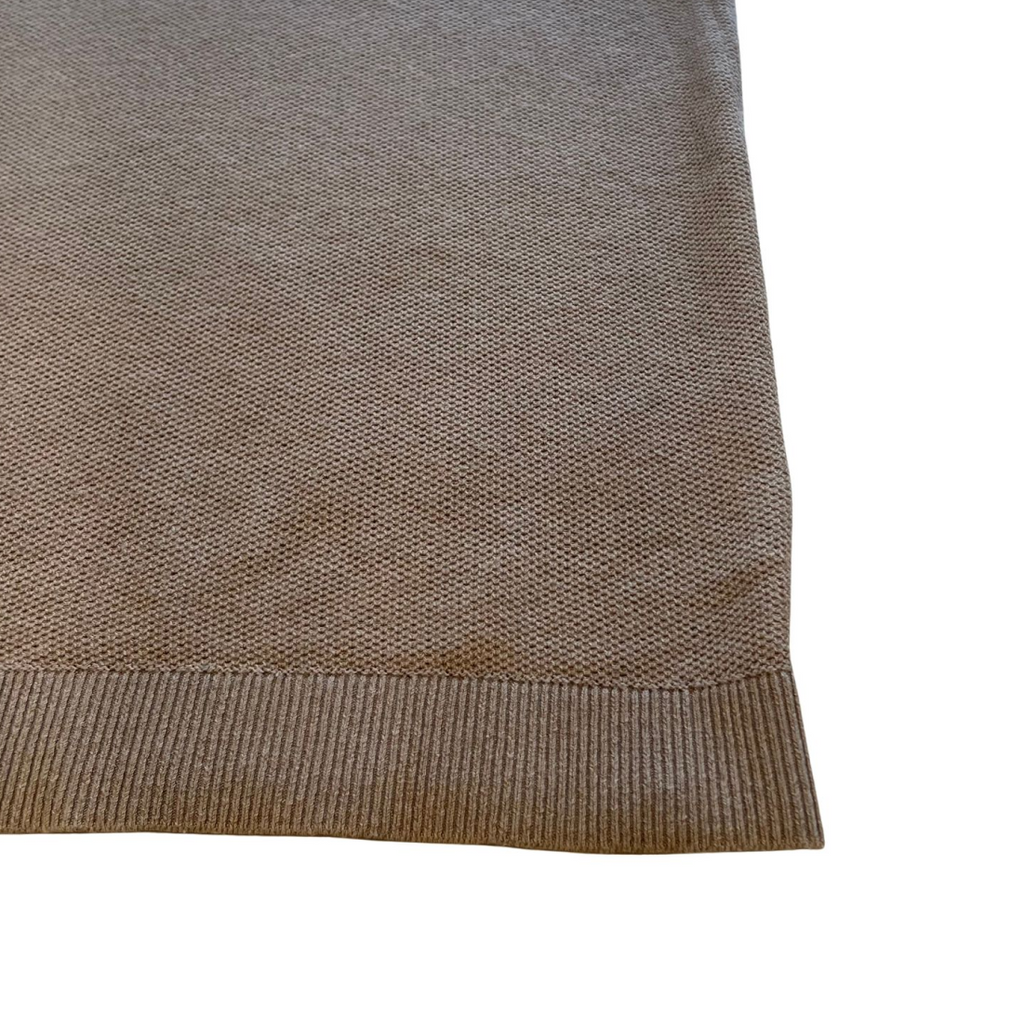 POLO HOLLISTER LINHA MARROM C/BEGE TAM GG